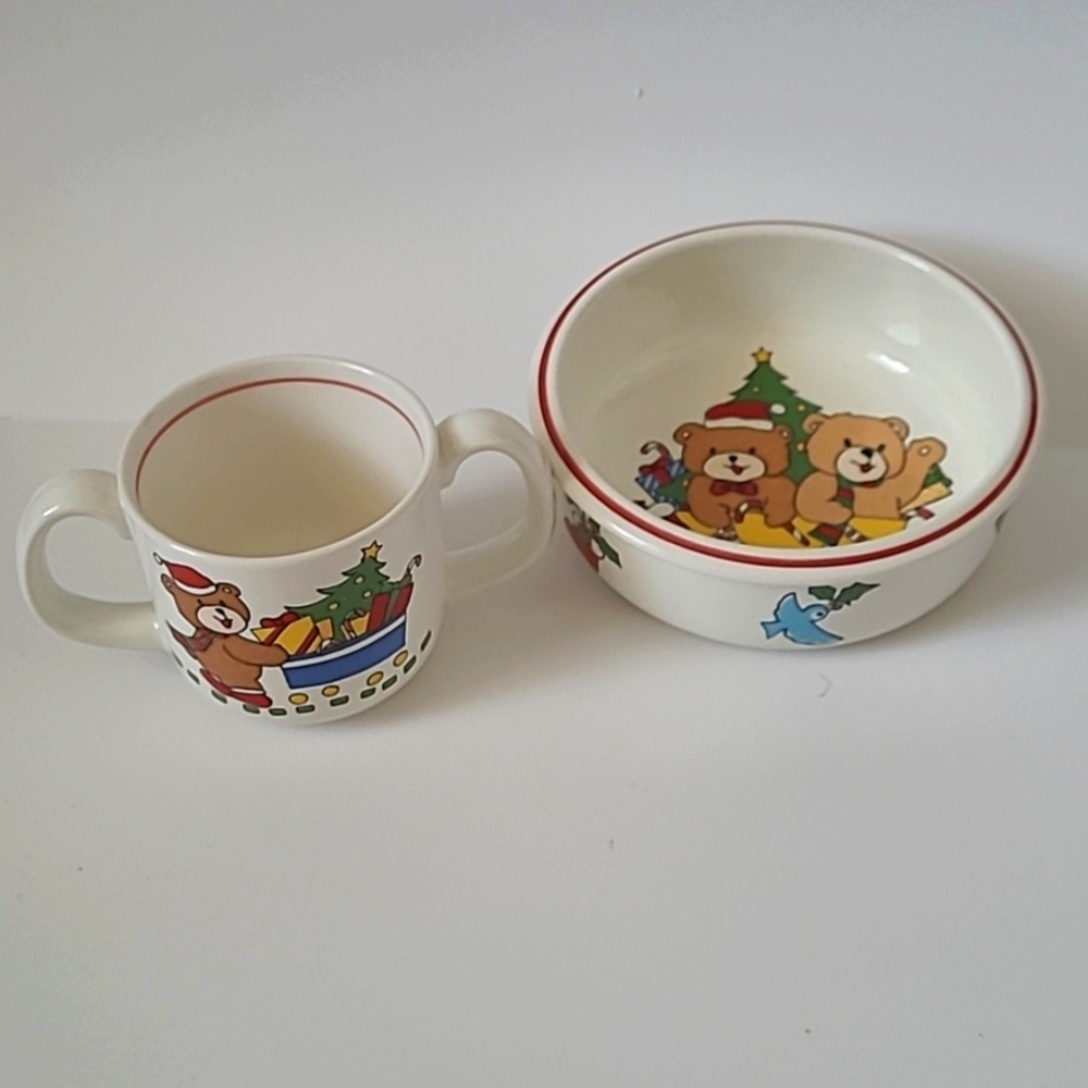 Mikasa Children's Christmas Dish Set